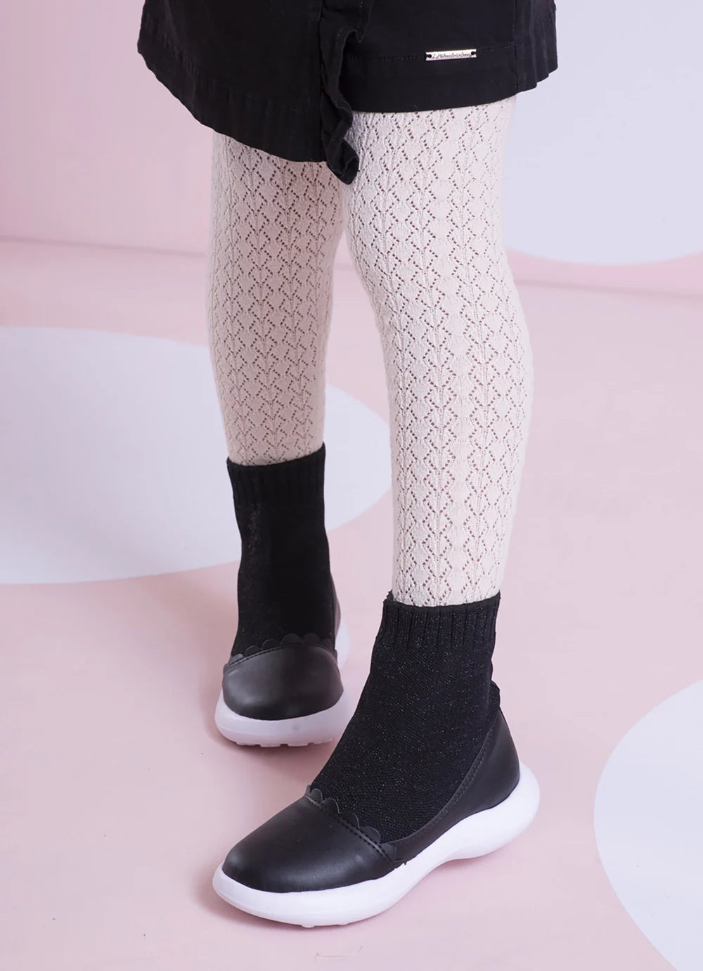 Meia Calça Tricot Rendada Cottonflex Ninive Pituchinhus