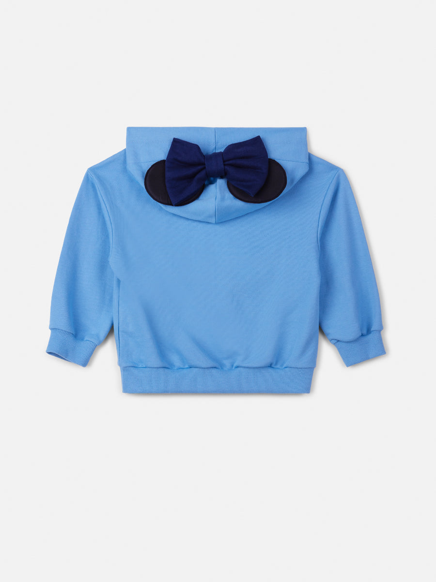 Casaco Minnie Anime Petite Azul Denim - BambolePetit