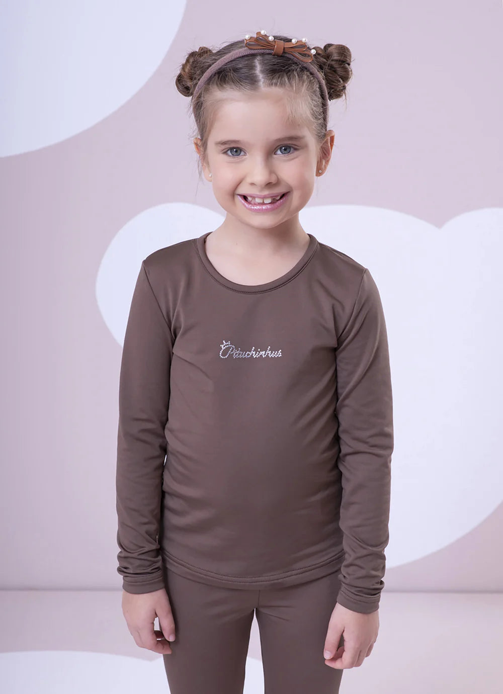 Blusa Térmica Marrom Pituchinhus