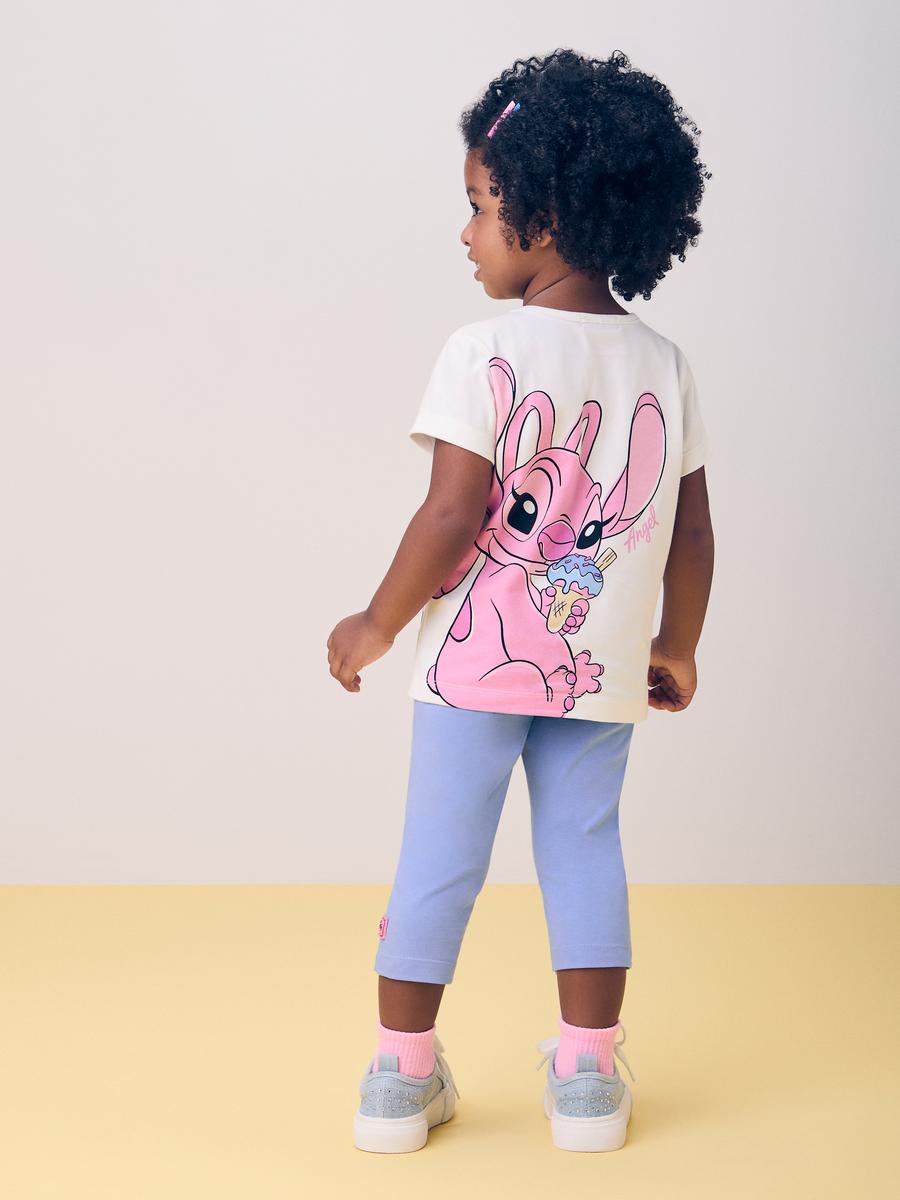 Conjunto com Strass do Stitch e Angel Momi