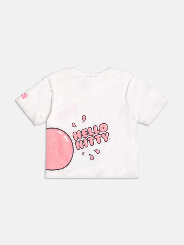 Blusa Hello Kitty com Strass Momi