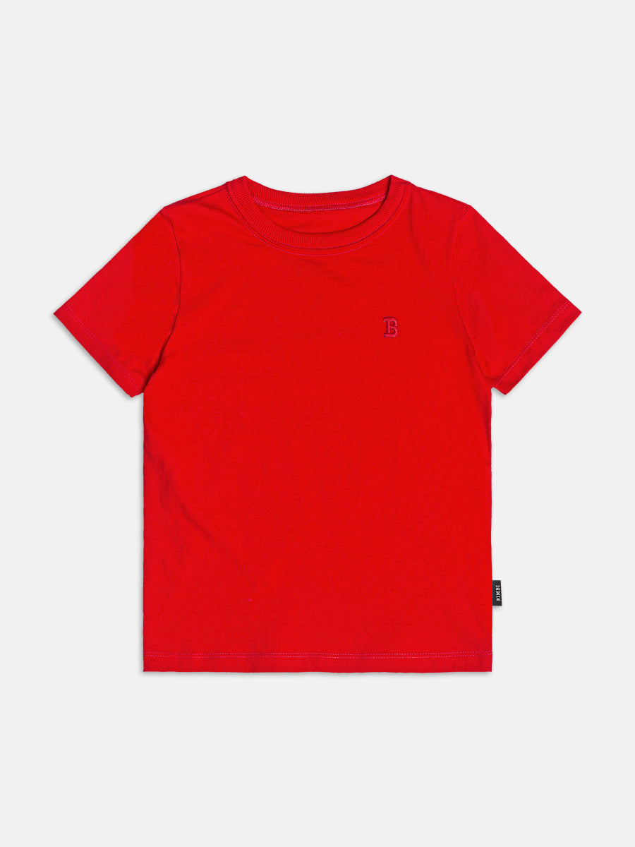 T-Shirt Basica Vermelha Bimbi