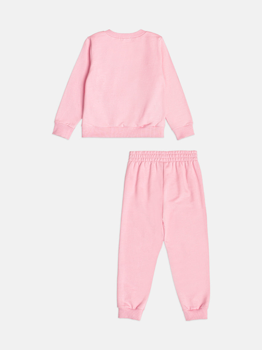 Conjunto Casaco Calca Rosa Blossom Momi