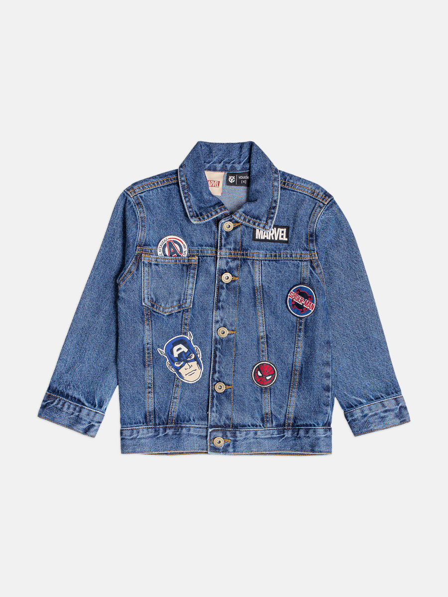 Jaqueta Jeans Marvel Youccie