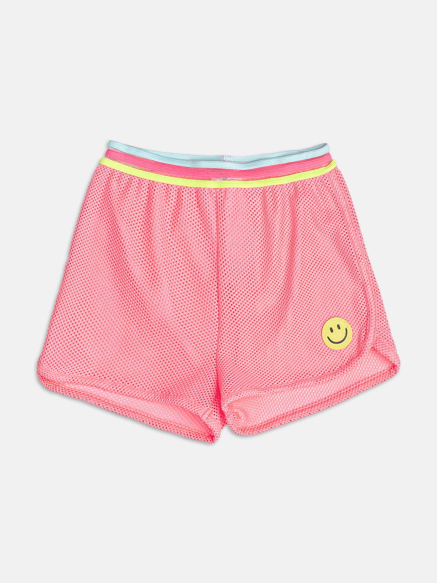 Shorts Saída Praia Smile Neon Momi