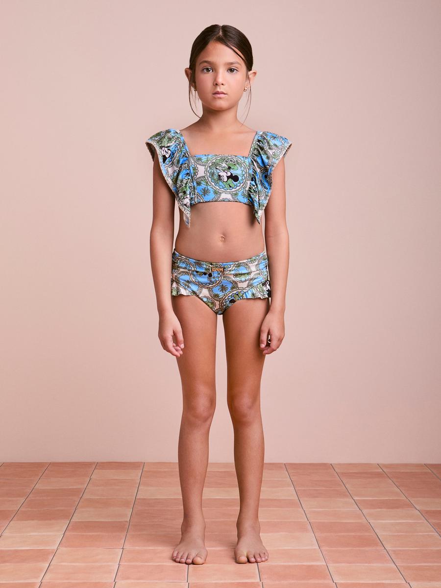 Biquíni Paisley da Minnie com Babados Anime