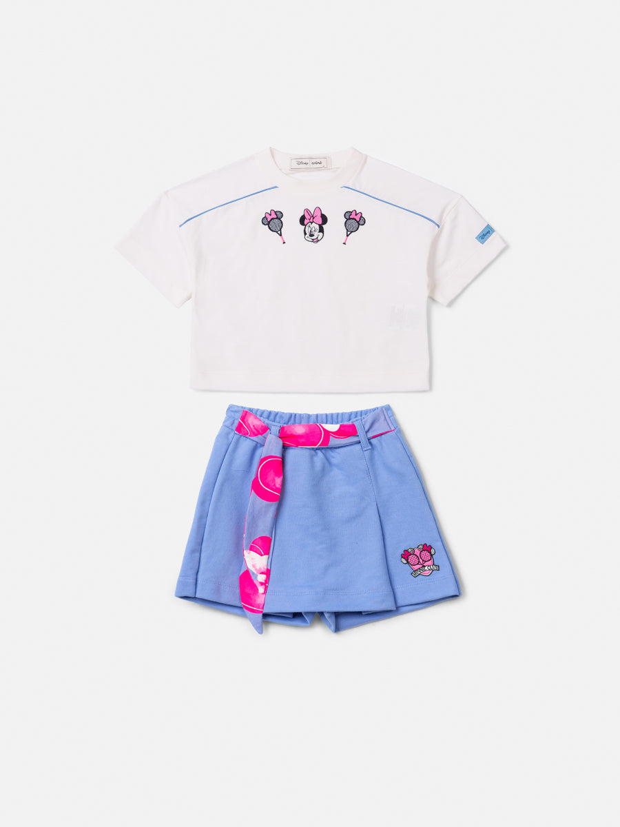 Conjunto Blusa e Short/Saia Minnie Anime