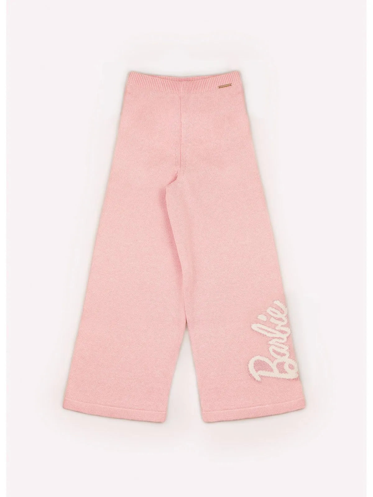 Calça Tricot Reta Barbie Shine /Sugar Rose - BambolePetit