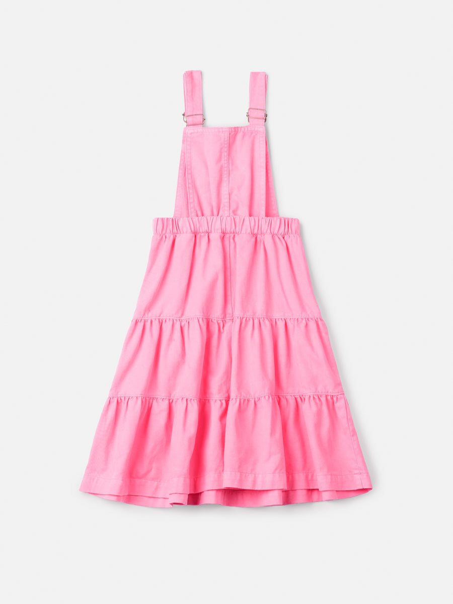 Salopete de Sarja Neon Rosa