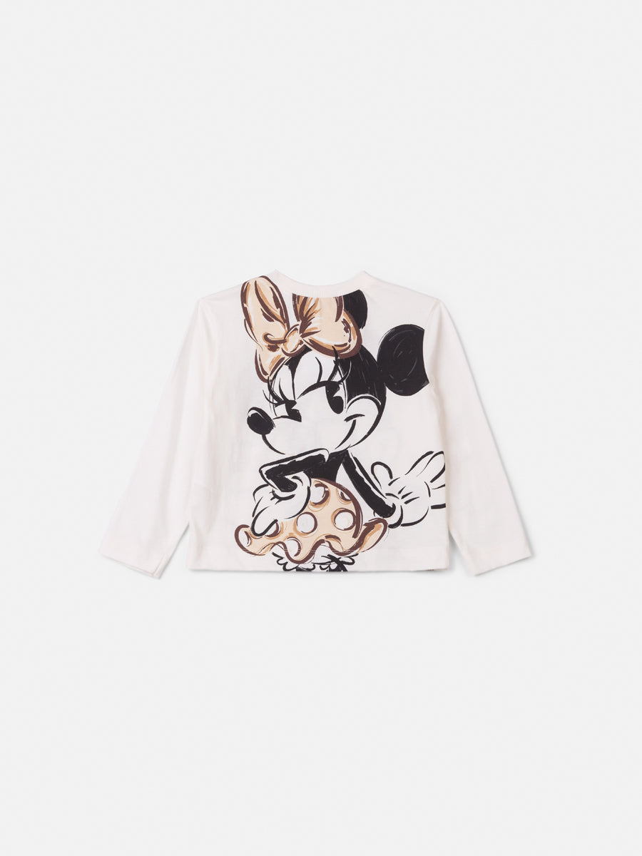 Blusa Manga Longa Minnie Perola Animê