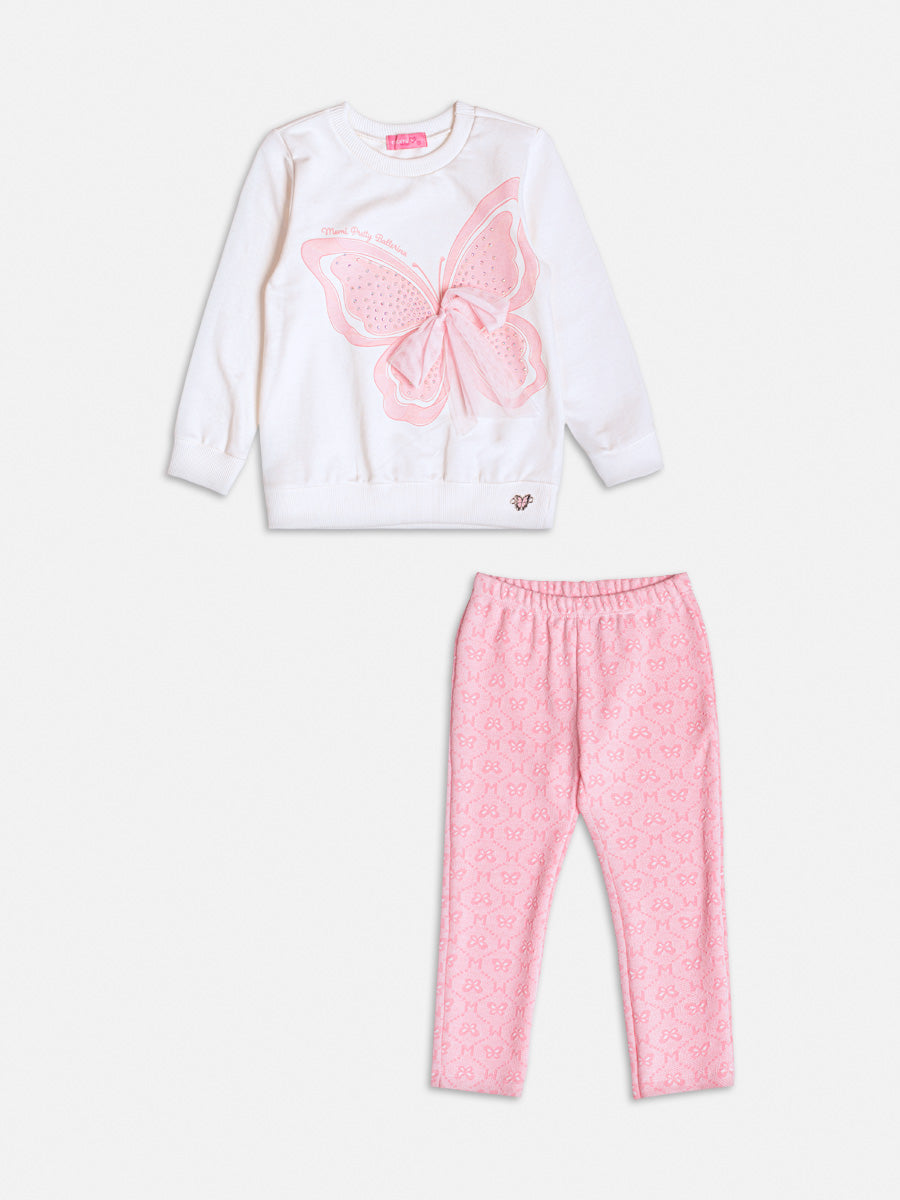Conjunto Casaco Legging Perola - BambolePetit