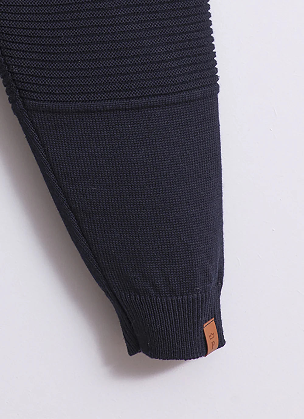 Calça Tricot Texturas For Boys Azul Profundo Pituchinhus