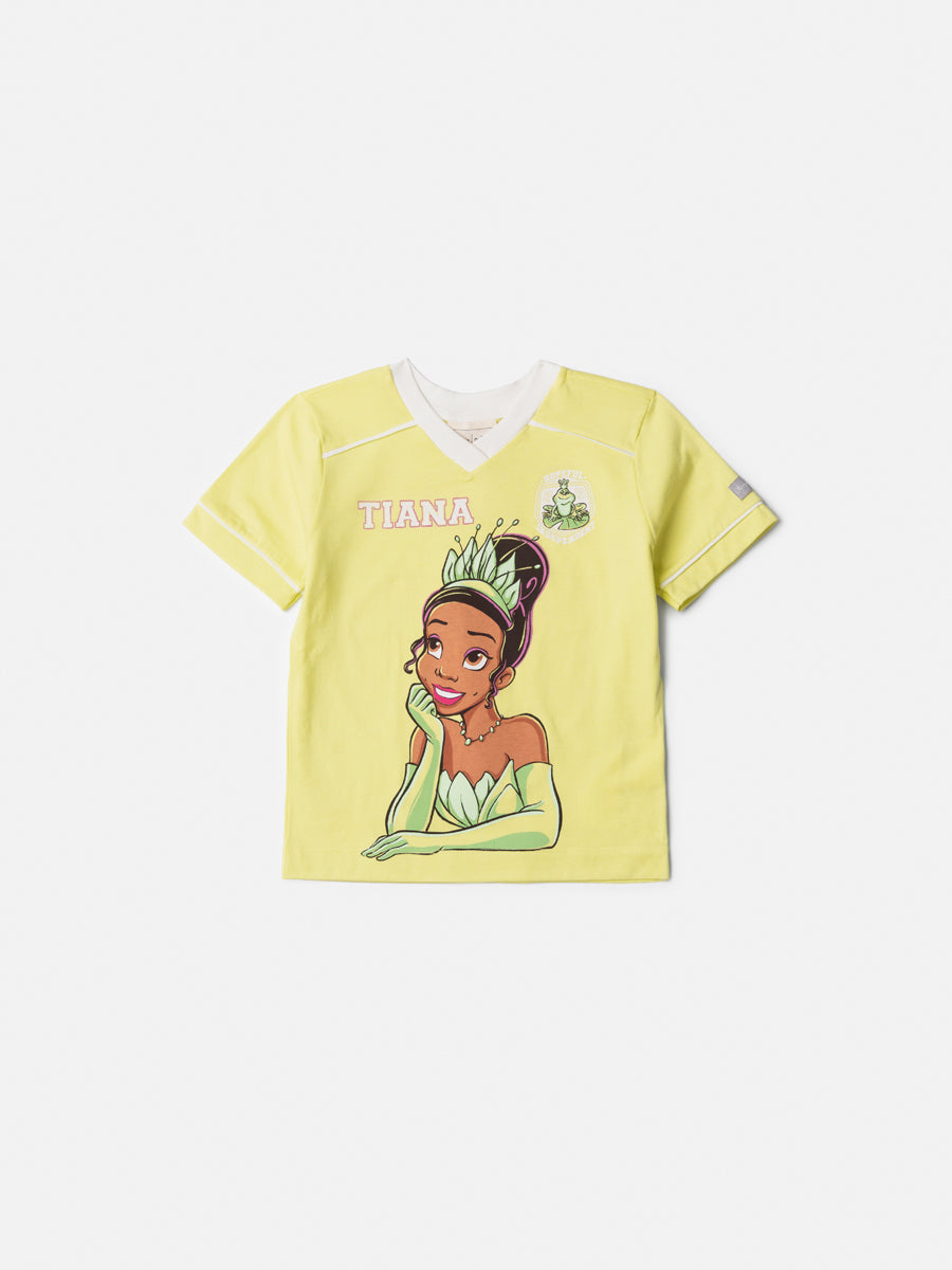 Blusa Infantil Verde da Princesa Tiana Anime