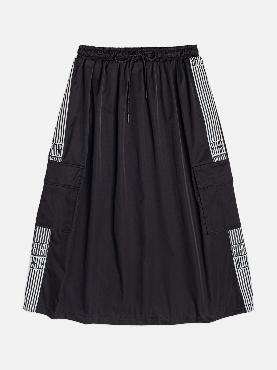 Saia Midi Com Cadarco Preto I Am