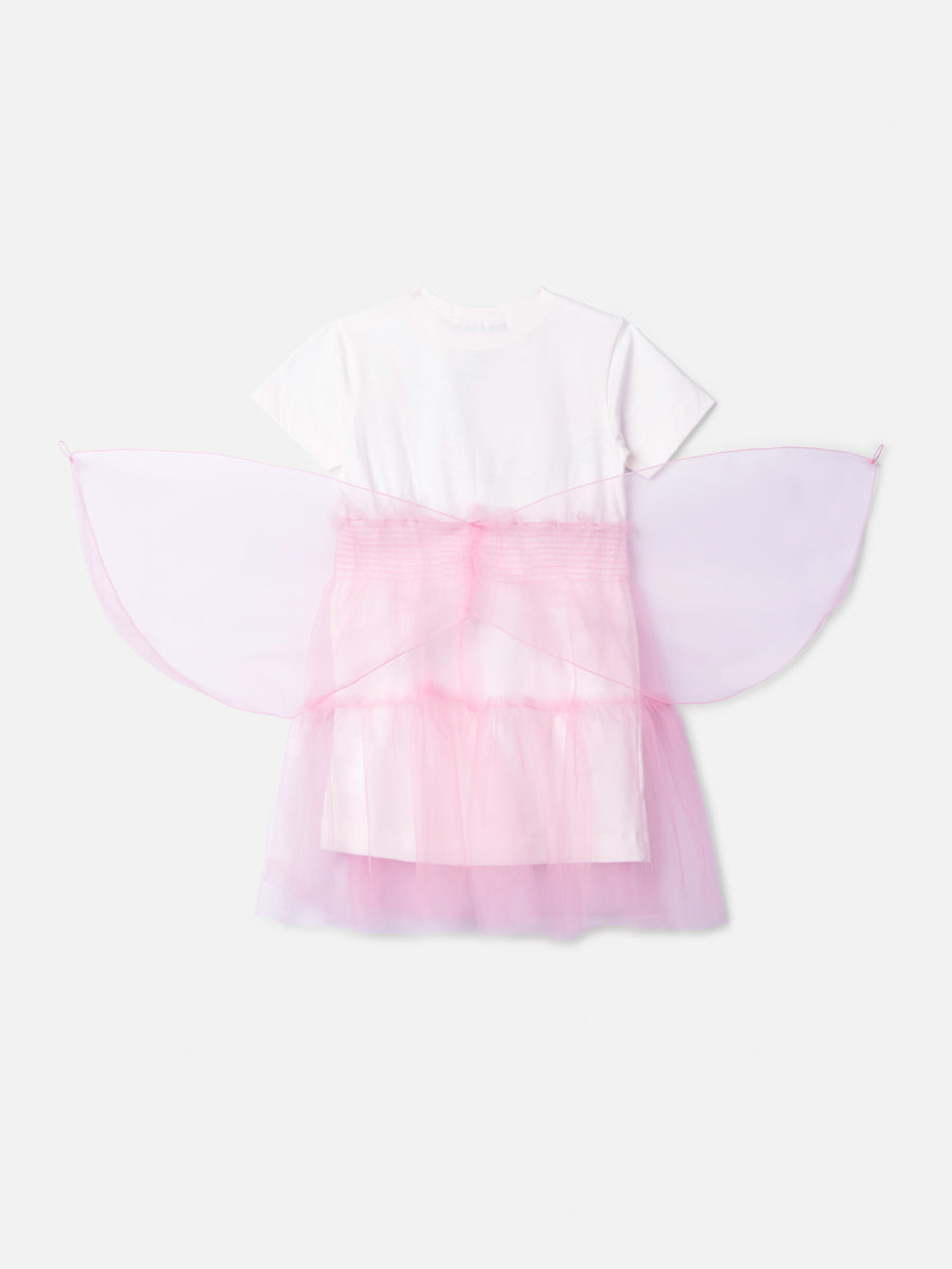 Vestido Infantil de Tule da Minnie Fada Anime
