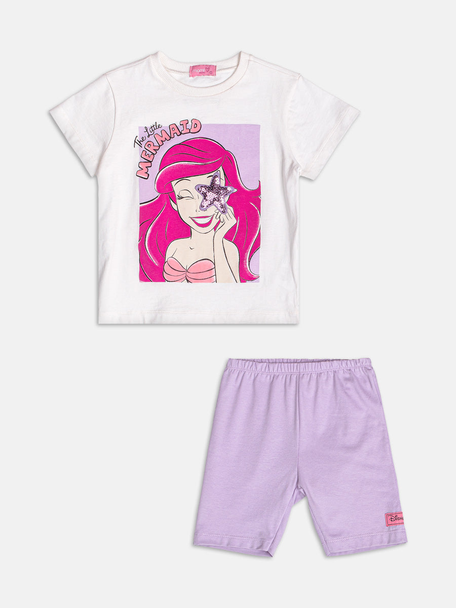 Conjunto da Pequena Sereia Ariel Momi