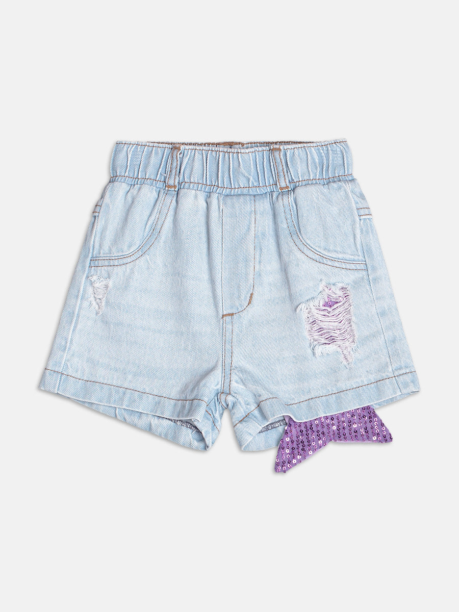 Shorts Jeans Calda Sereia Momi