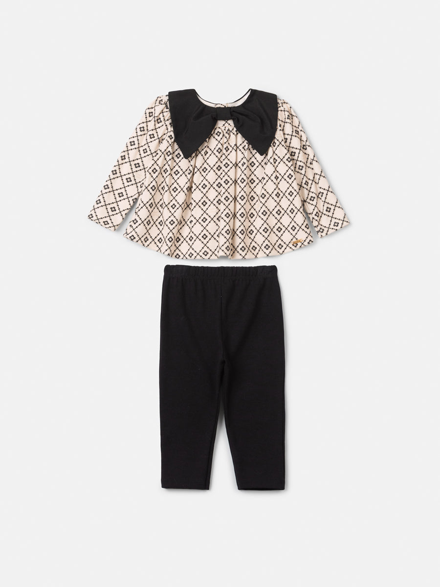 Conjunto Blusa Legging Baby Amori Animê