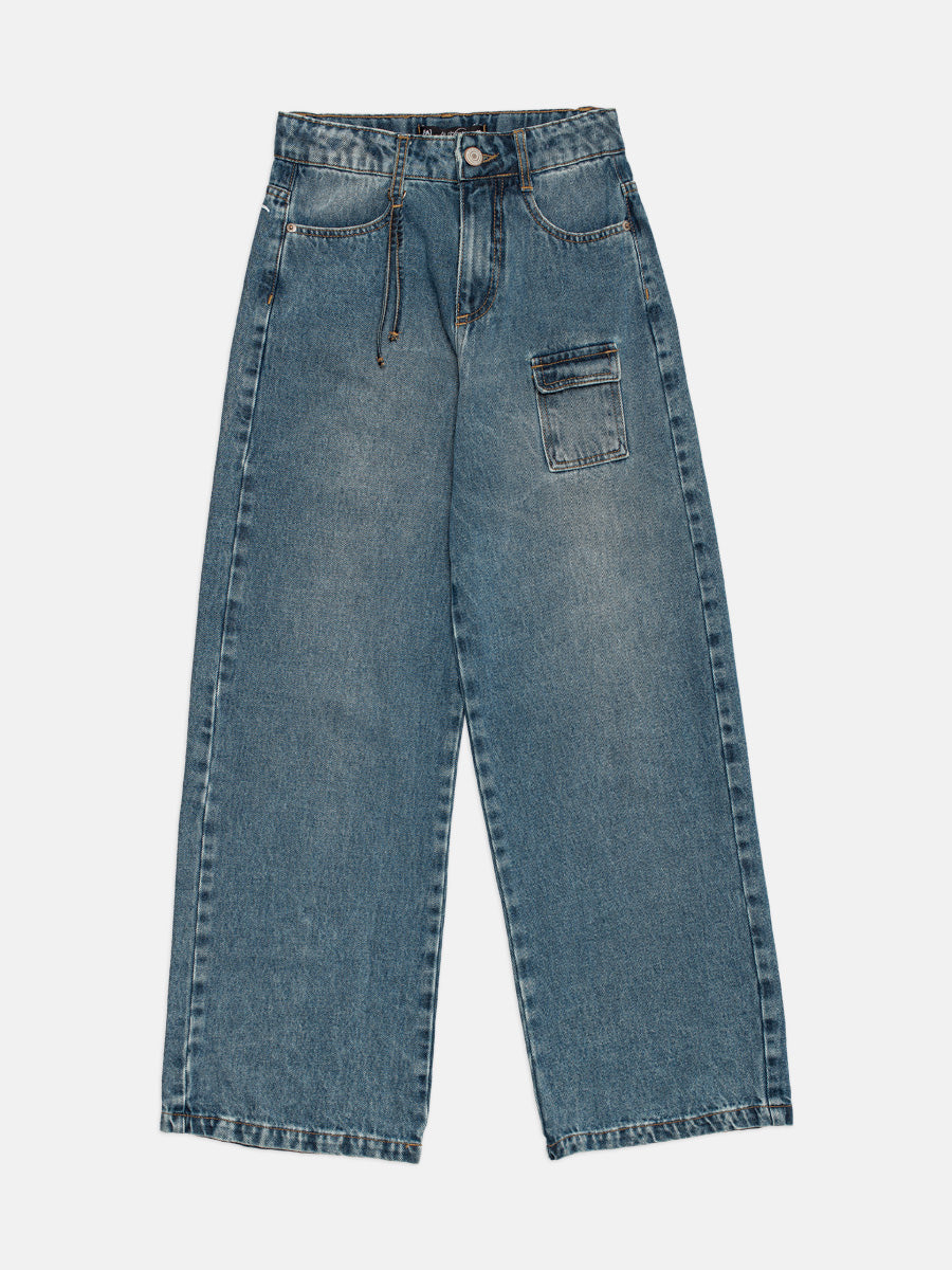 Calca Wide Jeans I Am