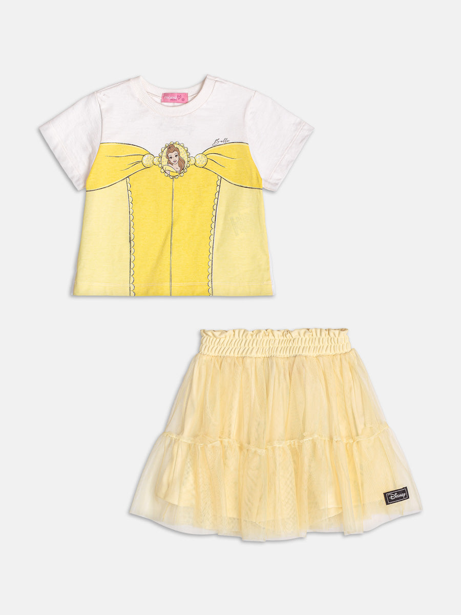 Conjunto Amarelo da Princesa Bela Momi
