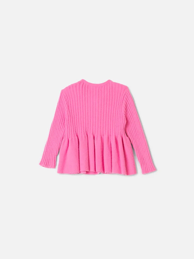 Casaco Tricot Rosa Babaloo Animê