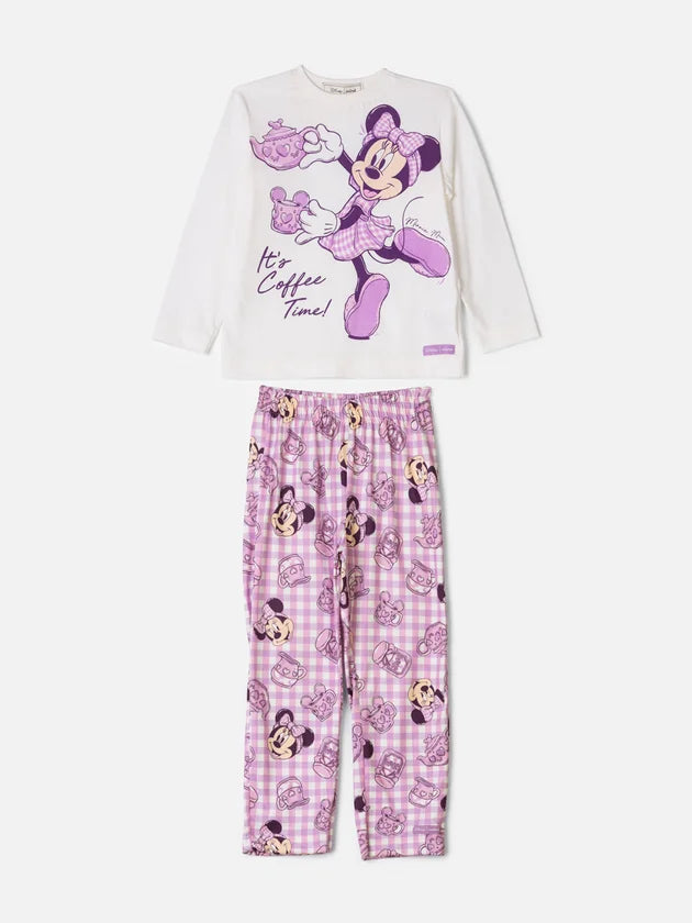 Conjunto Blusa Calca Minnie Perola Animê