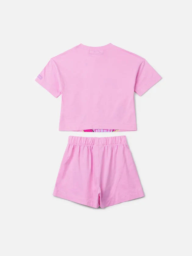 Conjunto Pijama Rosa da Minnie Mouse Anime