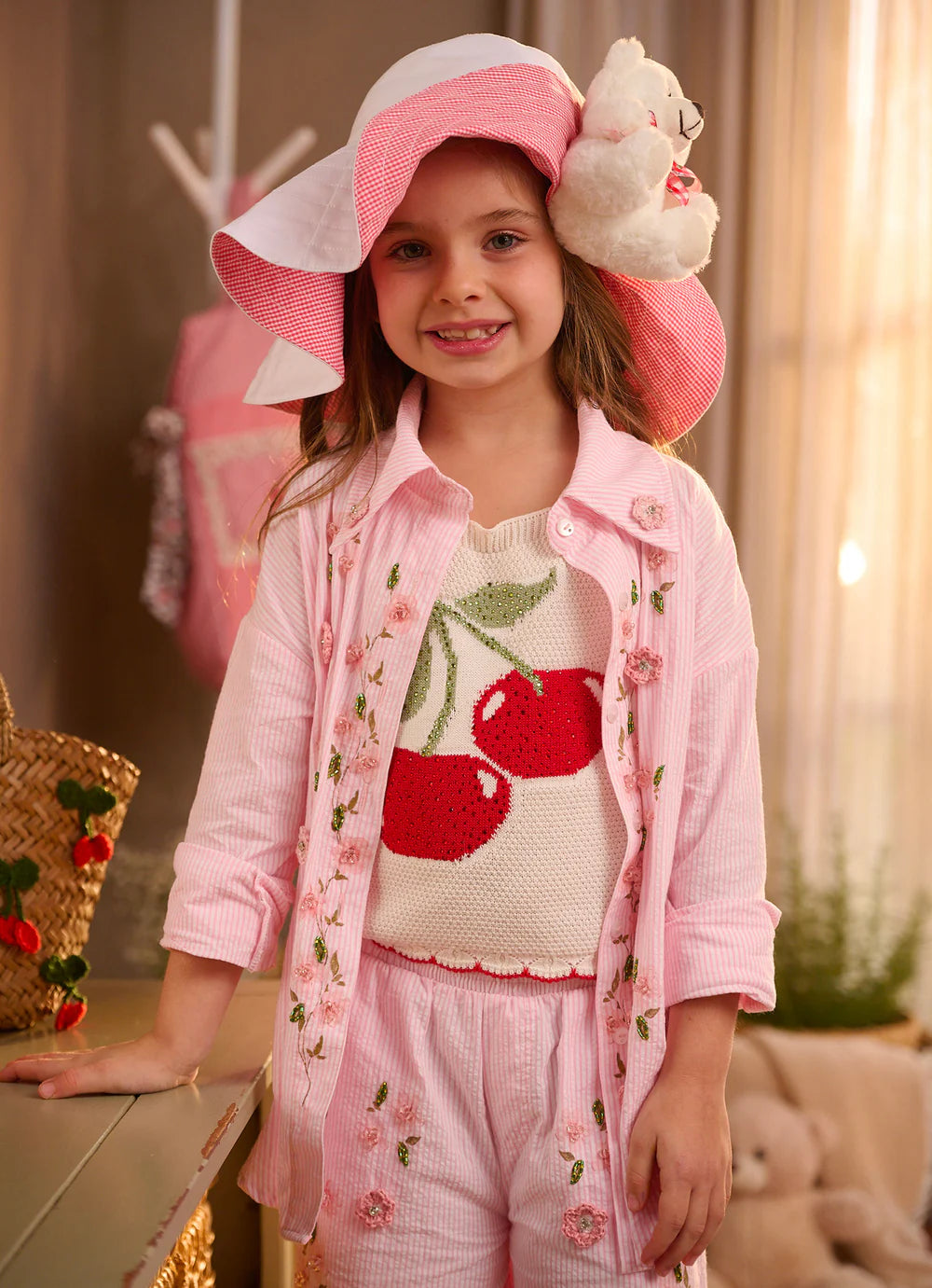 Camisa Listrada Conceito Resort Pituchinhus