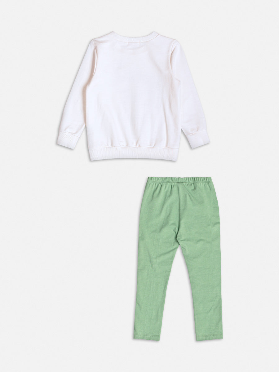 Conjunto Casaco Legging Perola - BambolePetit