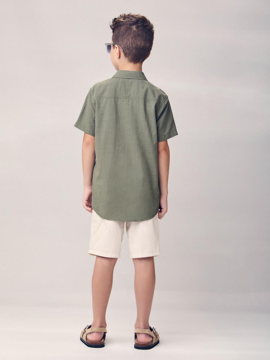 Camisa Casual Flamê Verde Youccie