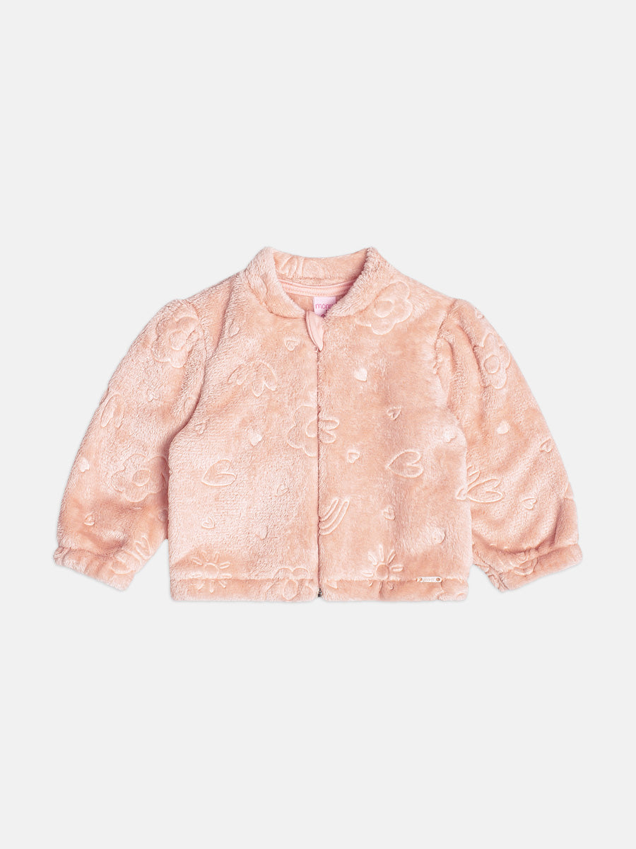 Casaco Pelo Rosa Nude Momi