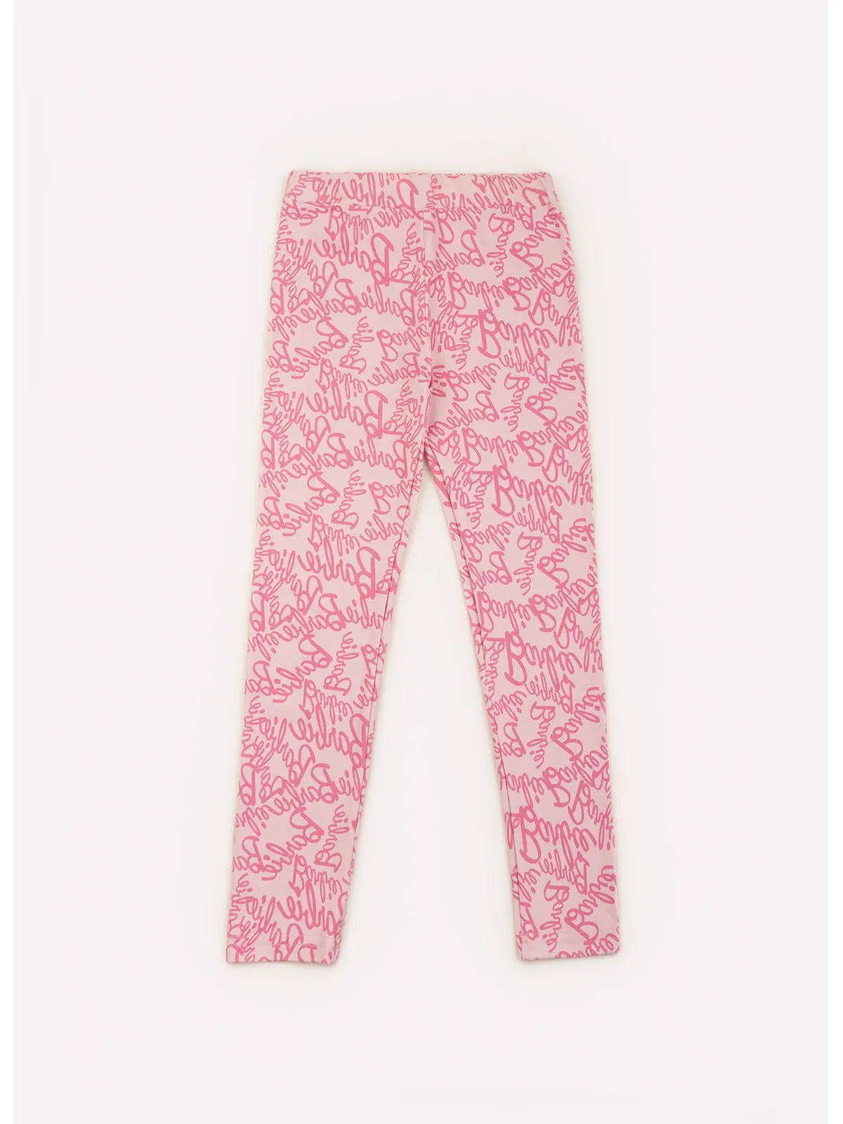Legging Light Estampa Barbie Pituchinhus Barbie Fundo Rosa - BambolePetit