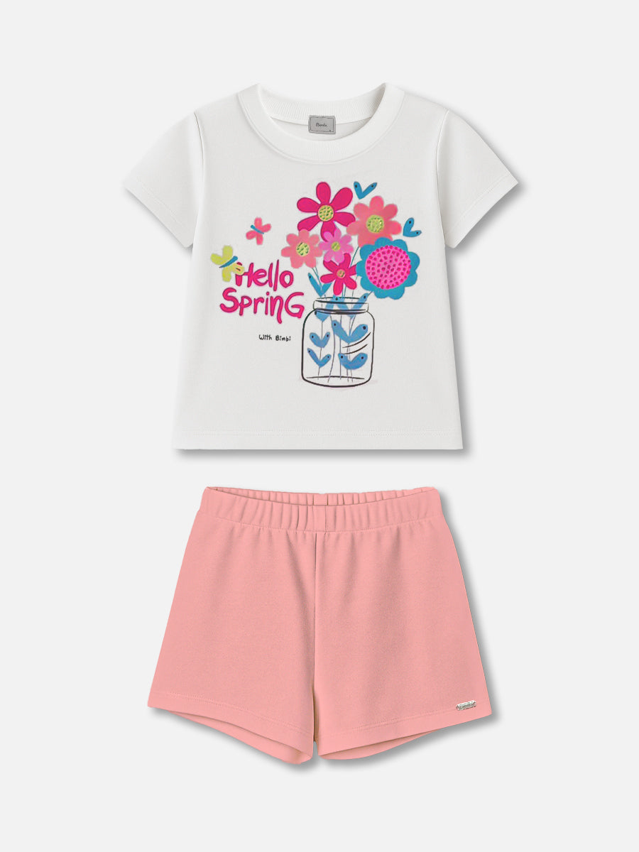 Conjunto Floral Hello Spring Bimbi