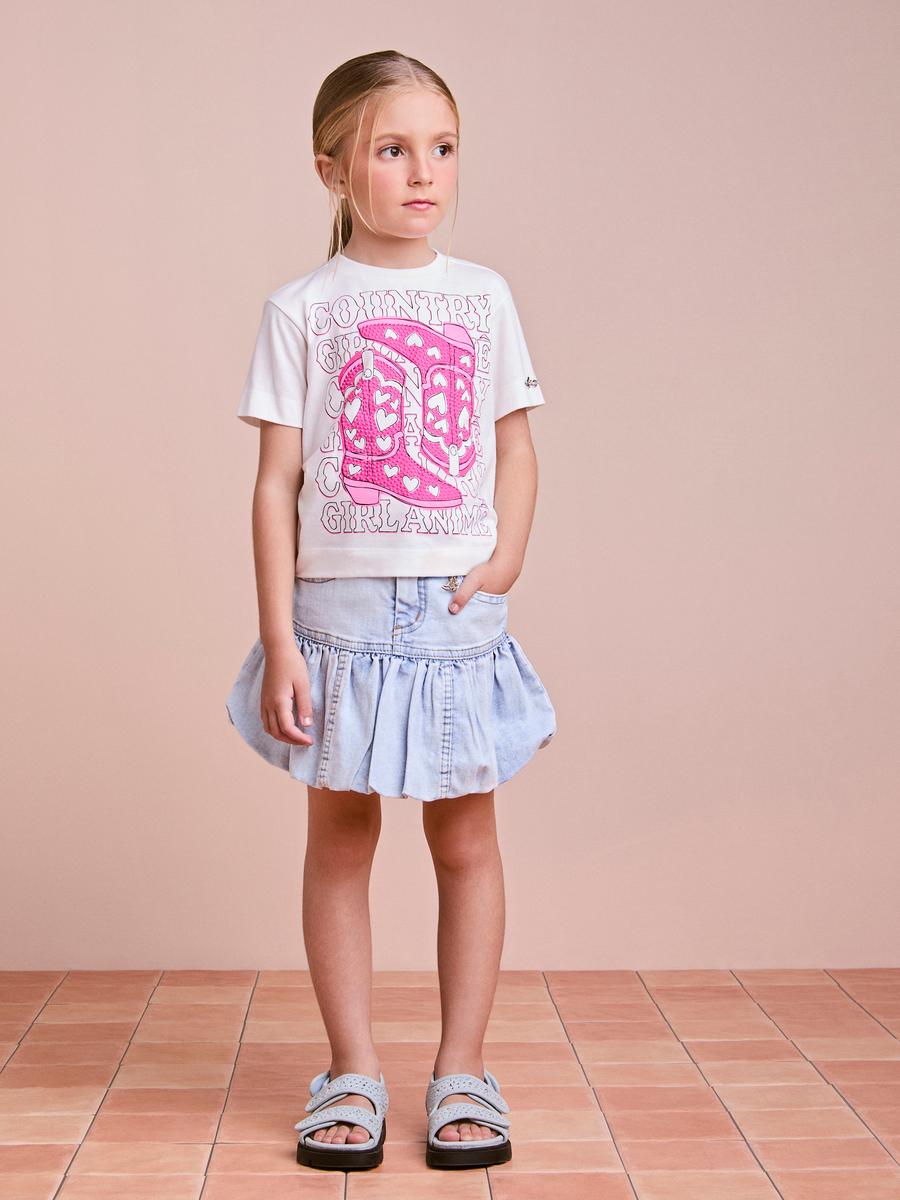 Blusa Country Perola Anime