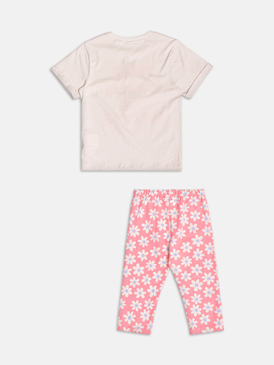 Conjunto Blusa e Legging Flower Momi