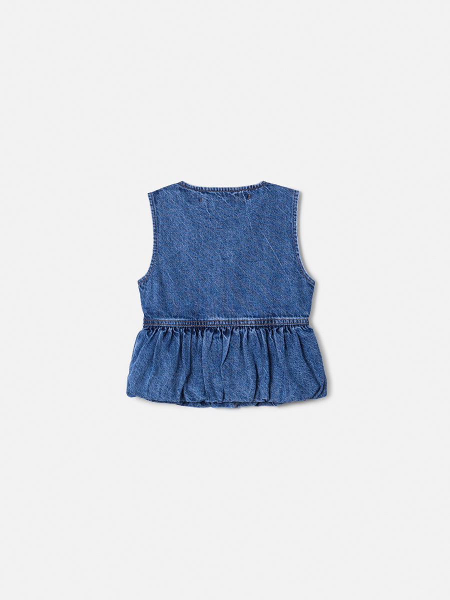 Colete Jeans Balone Animê