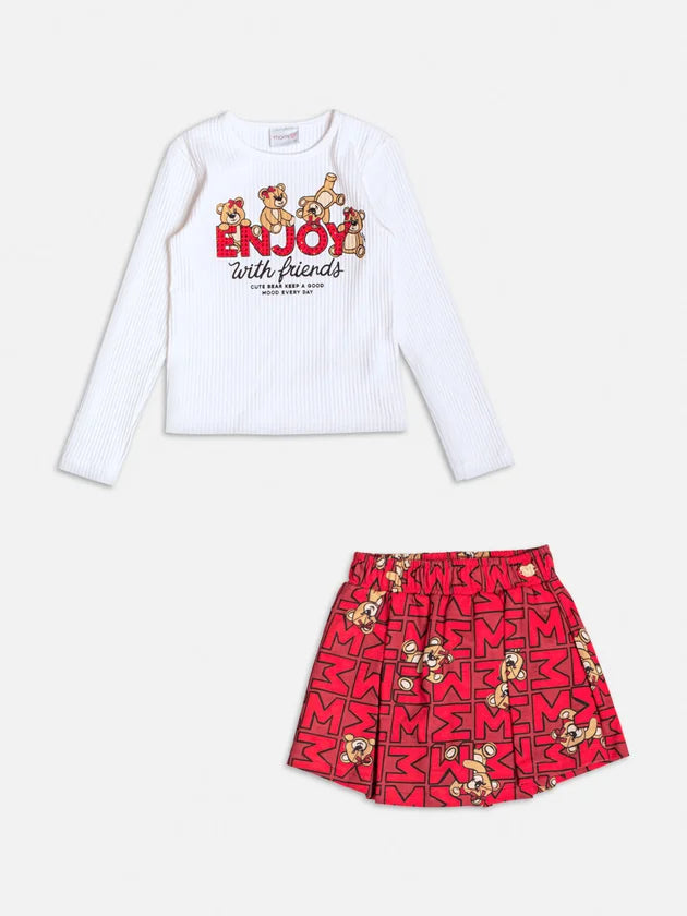 Conjunto de Ursinhos com Strass