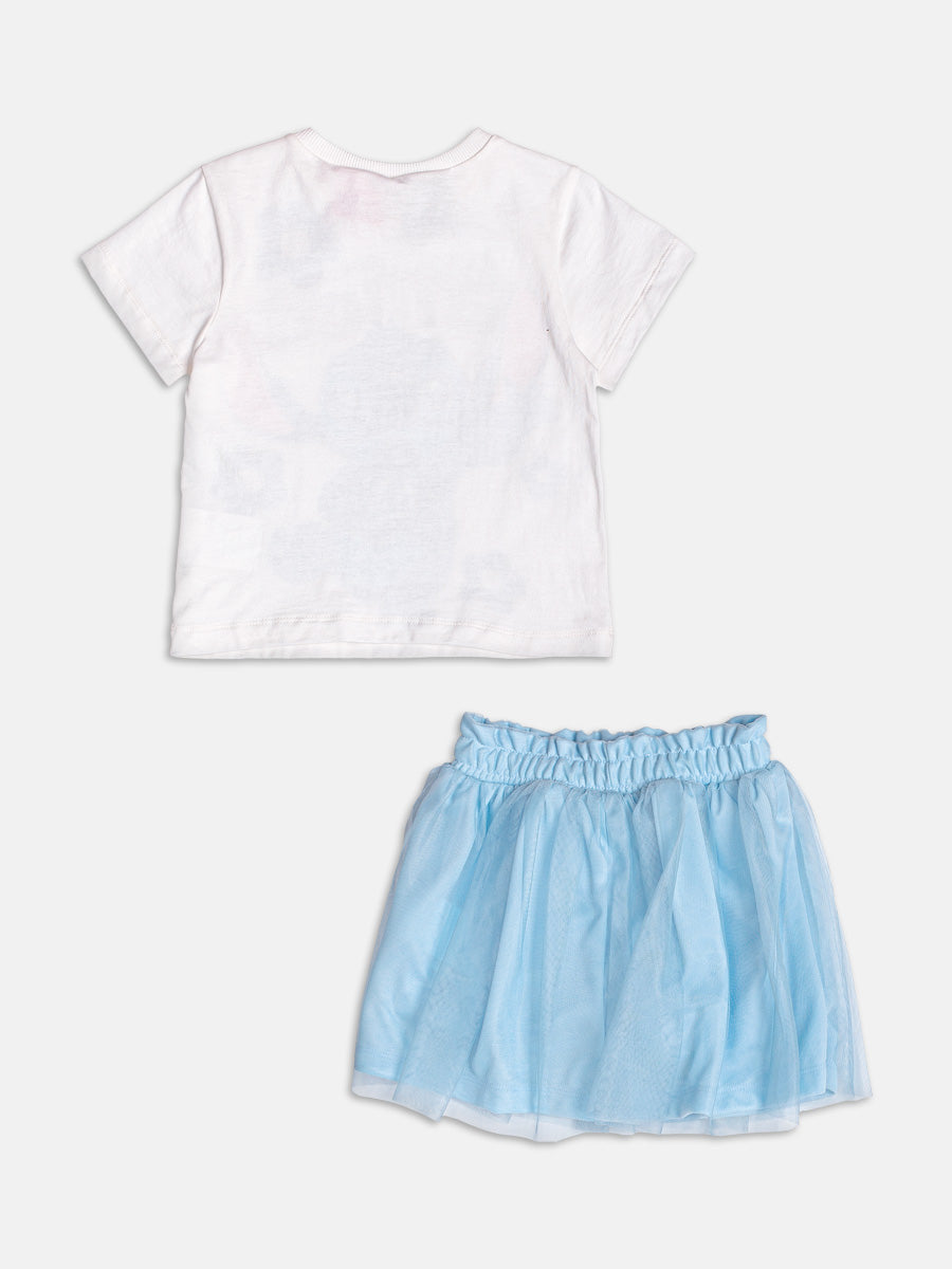 Conjunto Blusa e Saia Stitch Momi