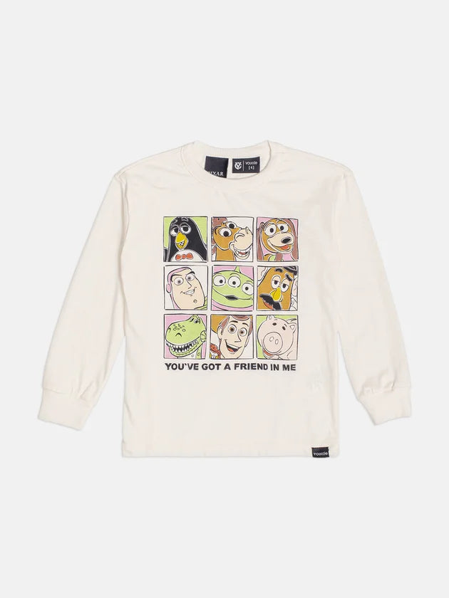 T-Shirt Manga Longa Licenciada Disney Perola Youccie
