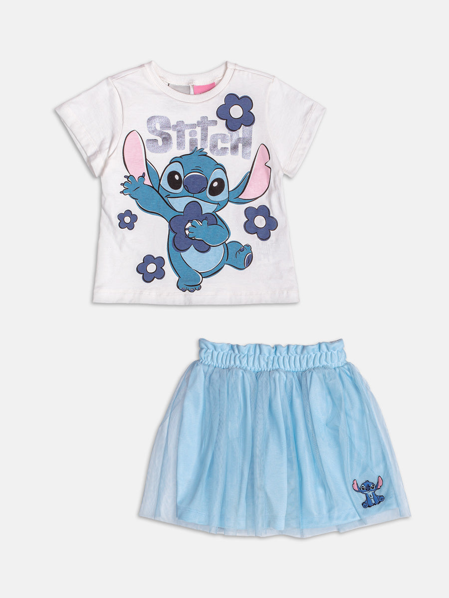 Conjunto Blusa e Saia Stitch Momi