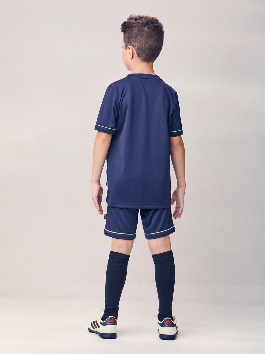 Conjunto T-Shirt e Bermuda Azul Marinho Youccie