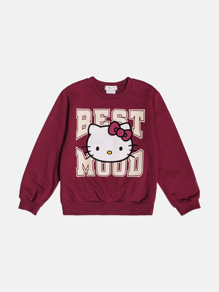 Casaco Over Hello Kitty Cranberry Juice Momi