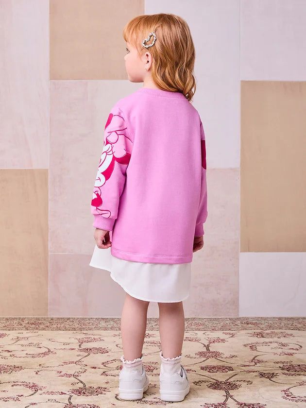 Vestido em Moletom da Minnie
