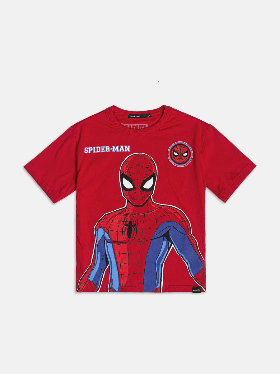 T-Shirt Homem Aranha Vermelha Youccie