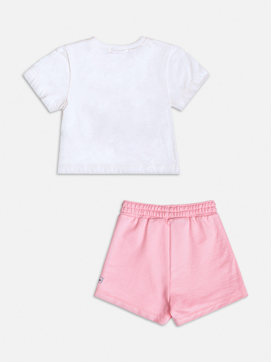 Conjunto Blusa Shorts Perola Marie - BambolePetit