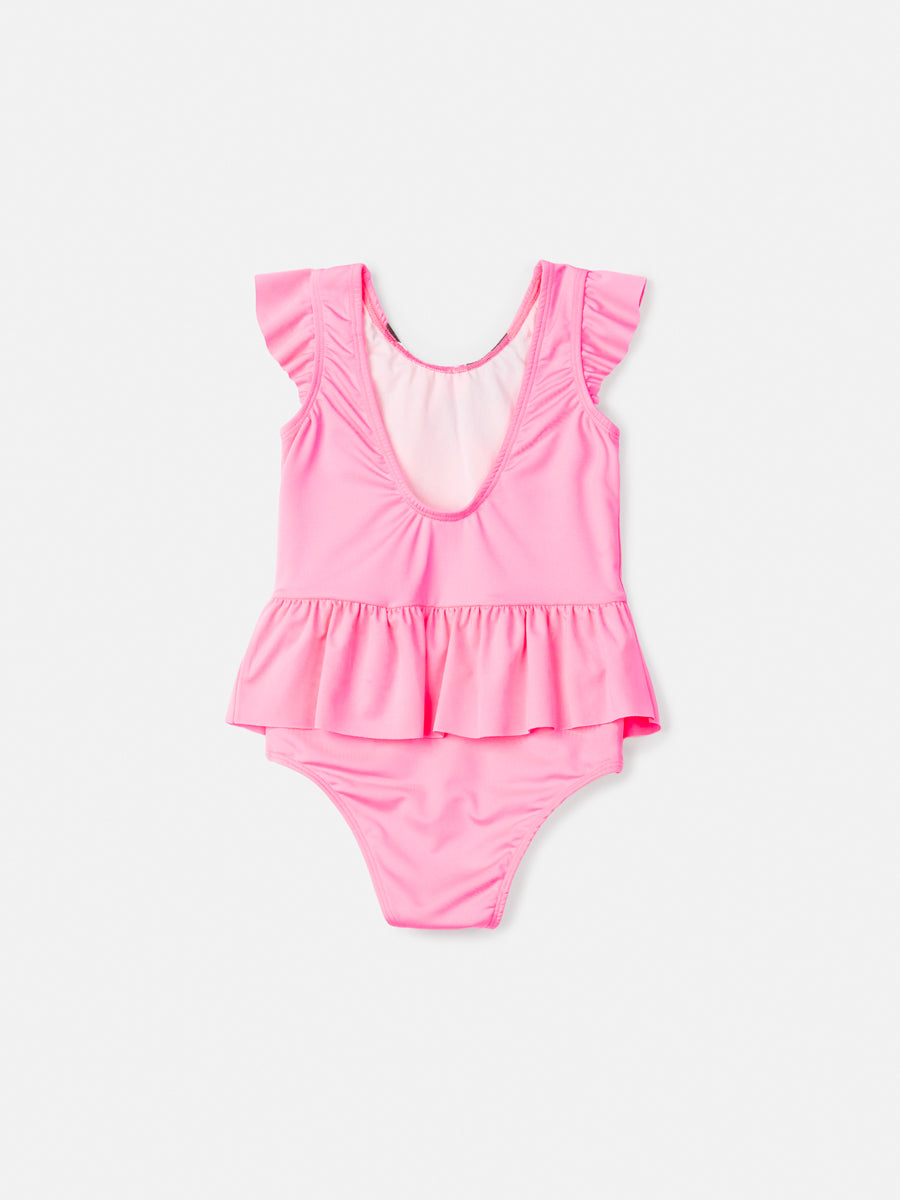 Maiô Rosa Neon da Minnie Mouse
