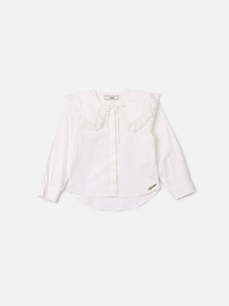Camisa Tricoline Off White Animê
