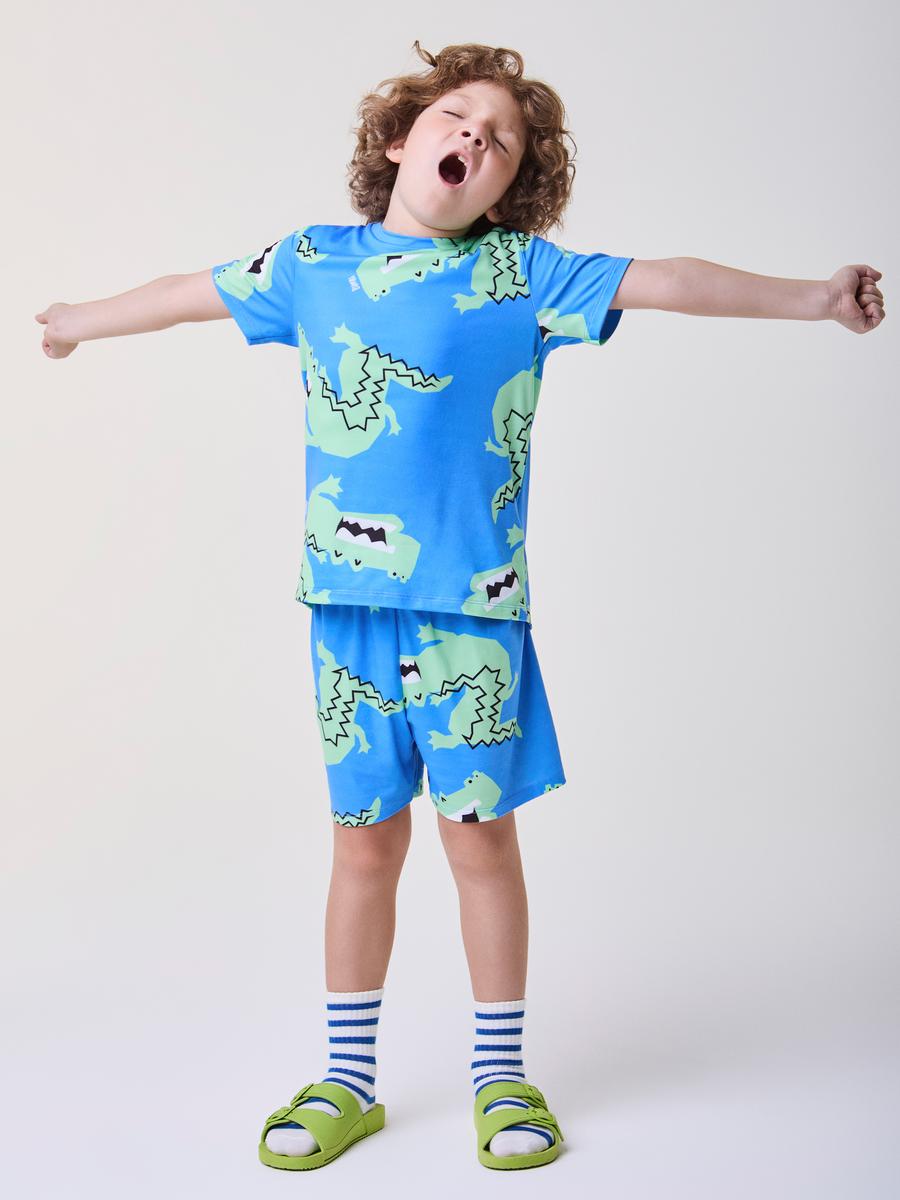 Conjunto de Pijama dos Dinos Bimbi