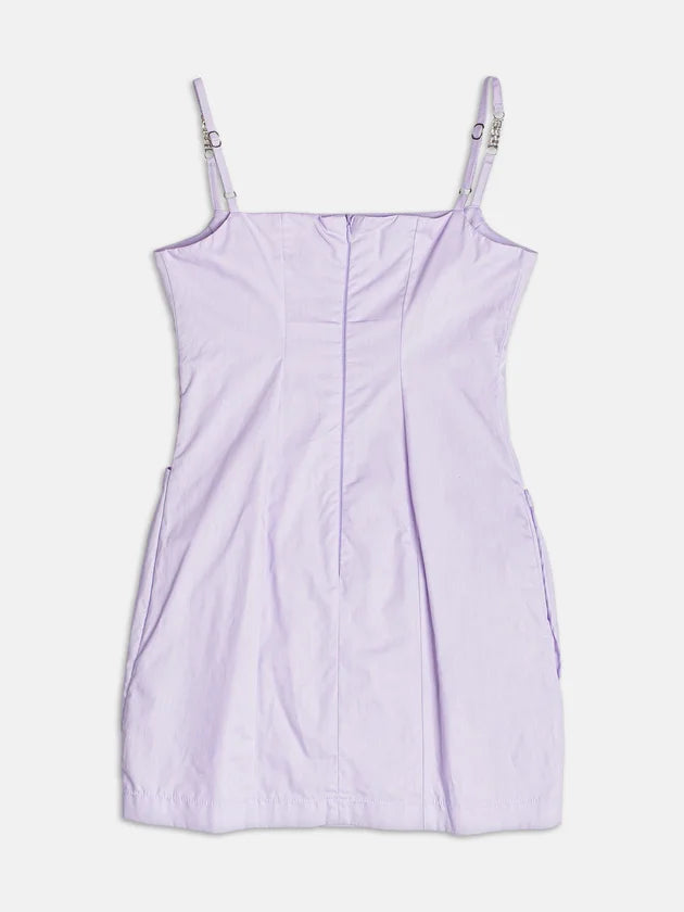 Vestido com Laço Lilás I Am