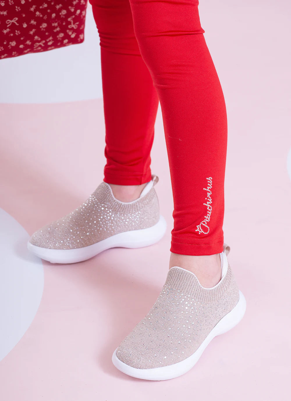 Legging Térmica Pituchinhus Vermelho Pituchinhus